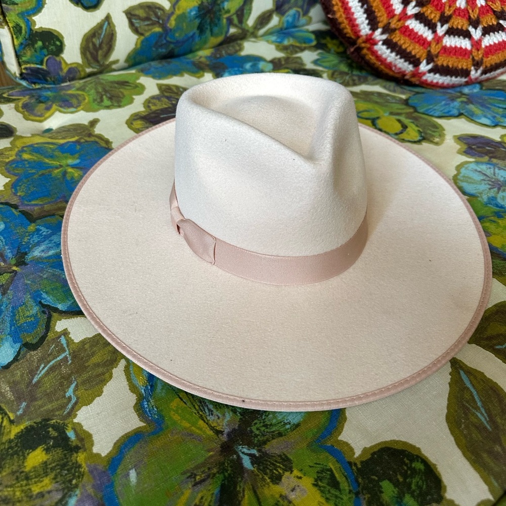 Lack of Color Ivory Rancher Hat Size Small 55cm